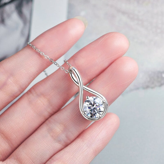 Moissanite Diamond Necklace Holloway Jewellery
