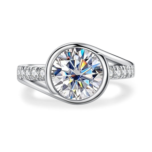 bezel set ring Holloway Jewellery