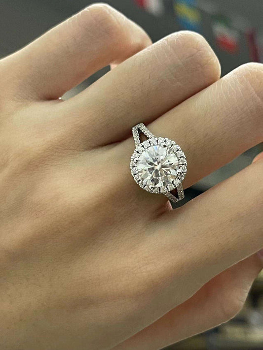Moissanite Ring Holloway Jewellery