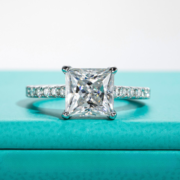 Moissanite Diamond Ring Set Australia