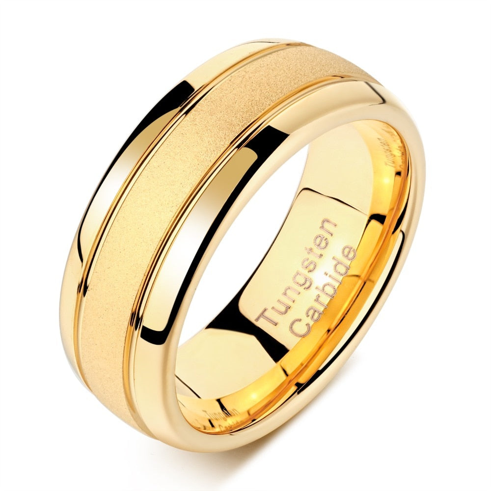 tungsten carbide mens ring Holloway Jewellery