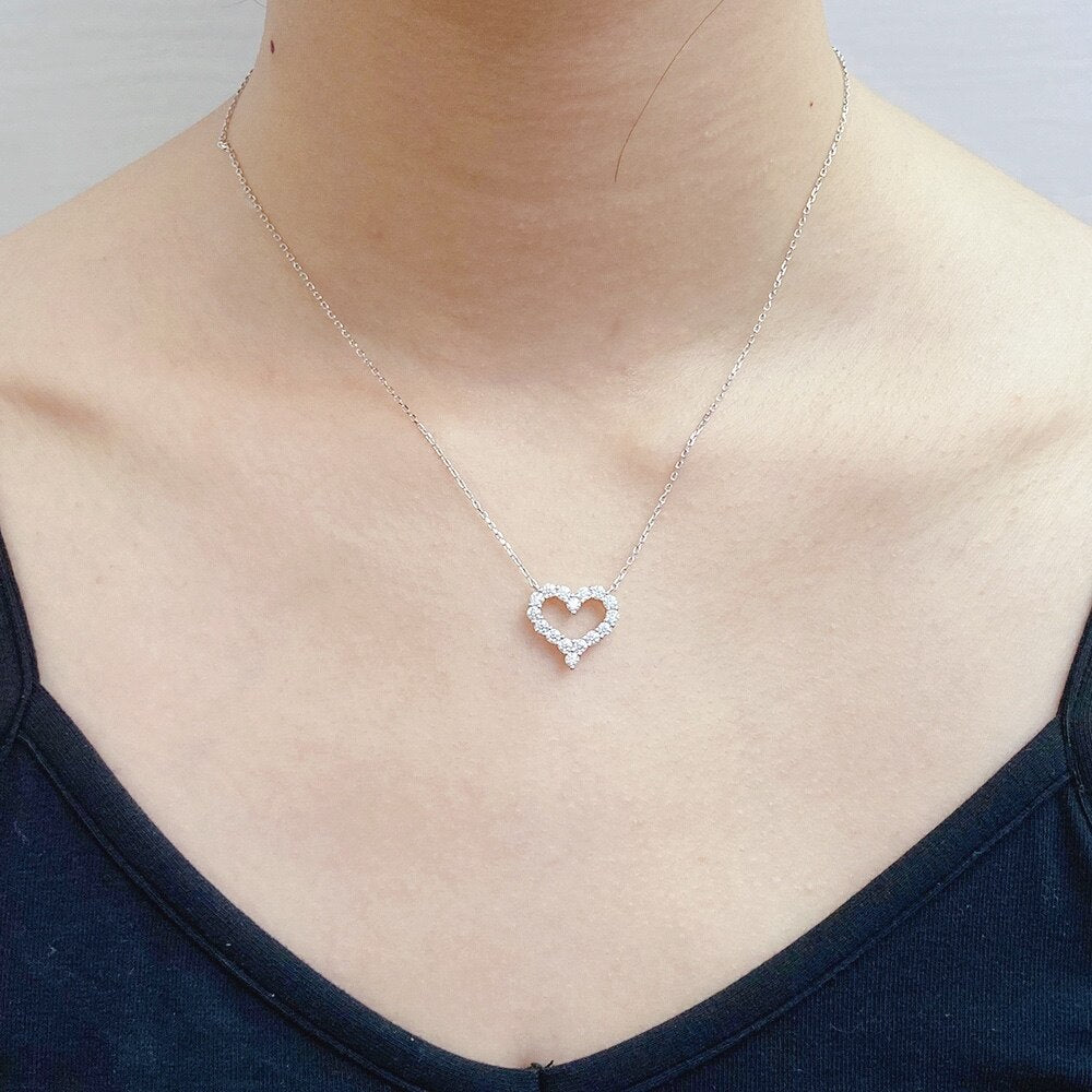 Free Shipping Moissanite Diamond Necklace UK