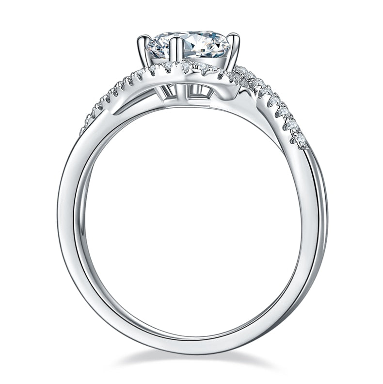 Holloway Jewellery Moissanite Diamond Engagement Ring Australia