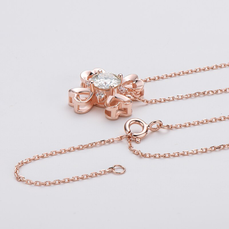 Moissanite Diamond Necklace Free Shipping Canada