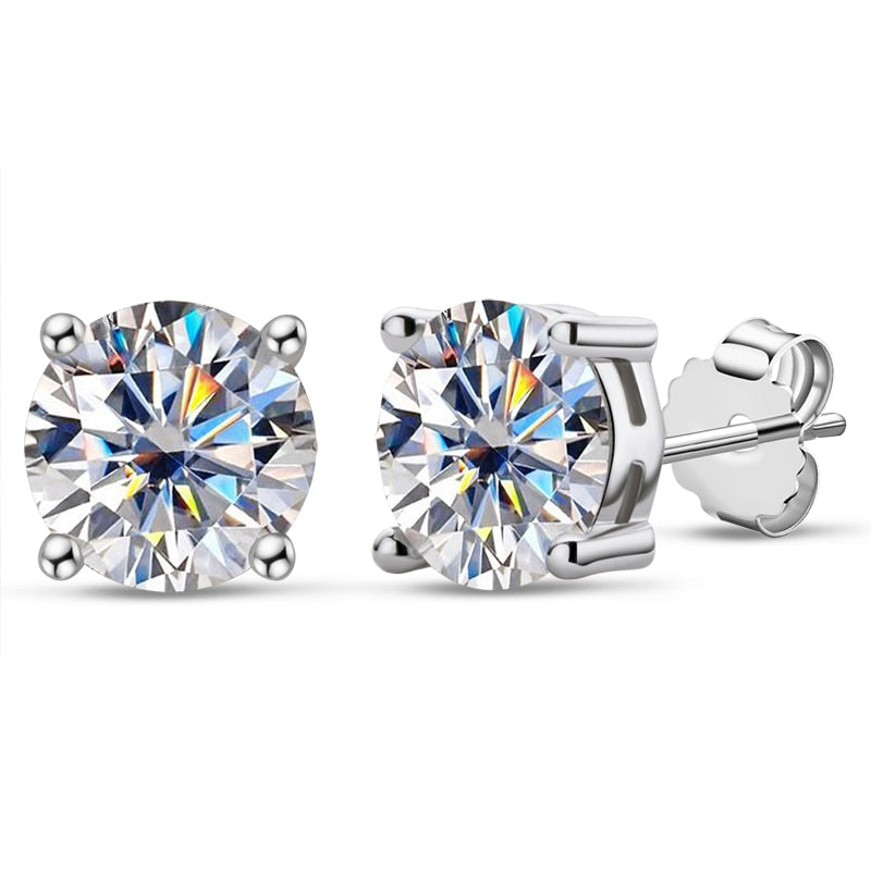 2ct stud earrings Holloway Jewellery AUS