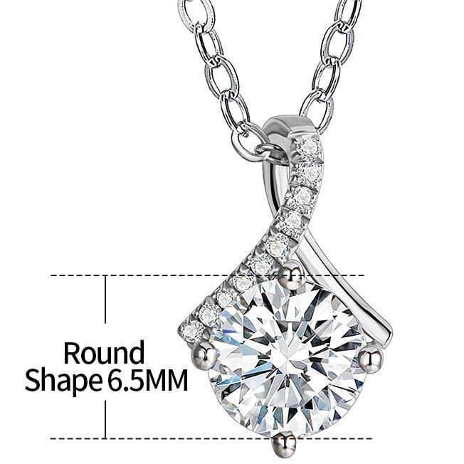 Holloway Jewellery Moissanite Pendant UK