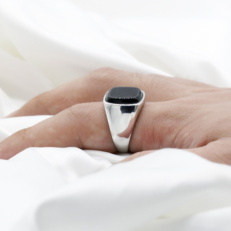 Black Onyx Ring New Zealand