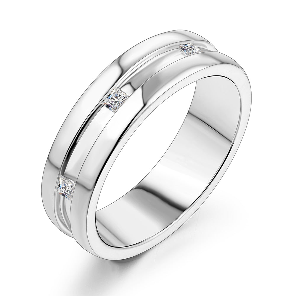 Mens Moissanite Ring Womens Moissanite Ring Holloway Jewellery UK