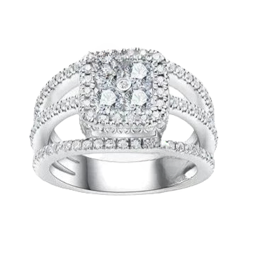 Holloway Jewellery Moissanite Ring Sterling Silver Canada