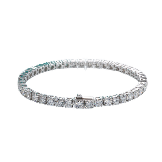 moissanite tennis bracelet womens