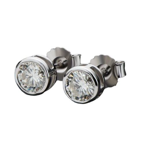 Moissanite Diamond Stud Earrings Australia