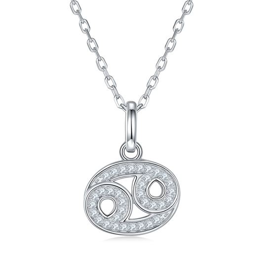 Cancer star sign necklace zodiac necklace Holloway Jewellery