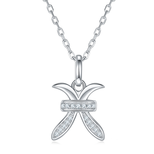 Pisces star sign necklace zodiac necklace Holloway Jewellery
