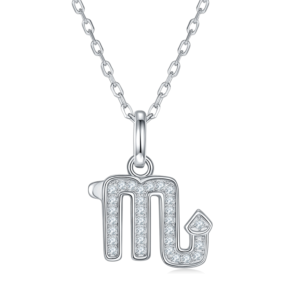Scorpio star sign necklace zodiac necklace Holloway Jewellery