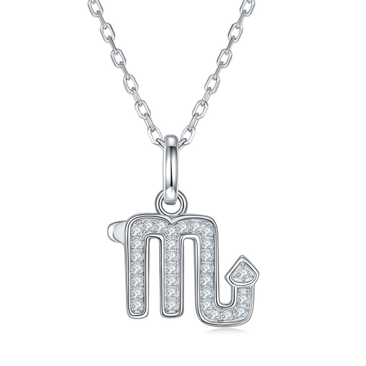 Scorpio star sign necklace zodiac necklace Holloway Jewellery
