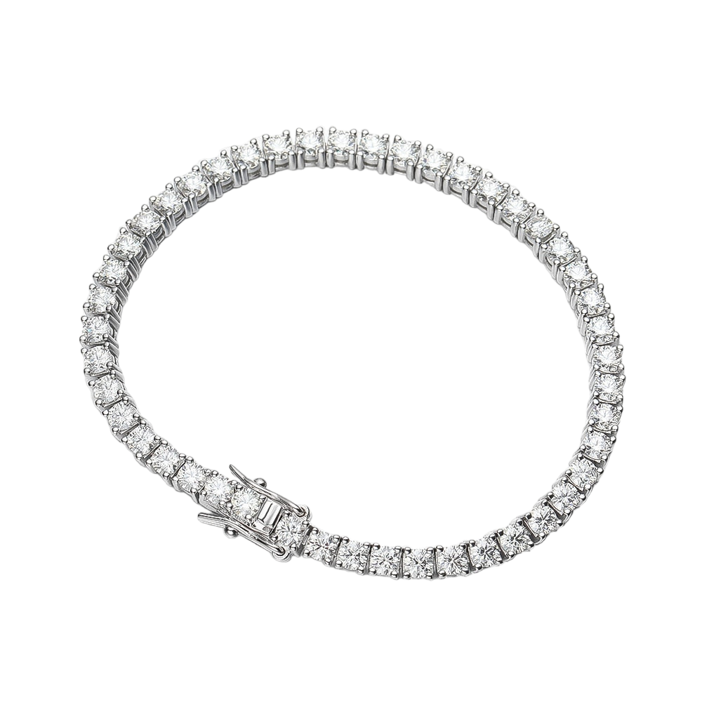 womens tennis bracelet moissanite diamond holloway jewellery