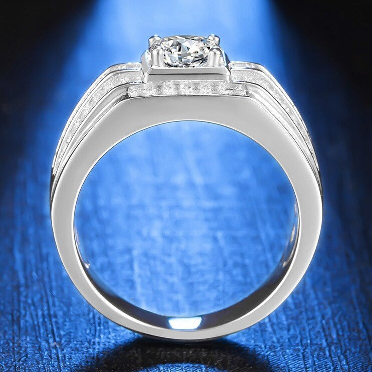 Holloway Jewellery moissanite ring mens Canada
