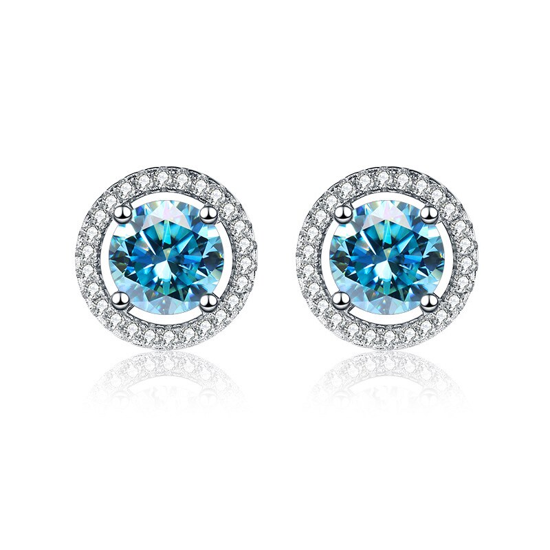 Moissanite Earrings Holloway Jewellery NZ
