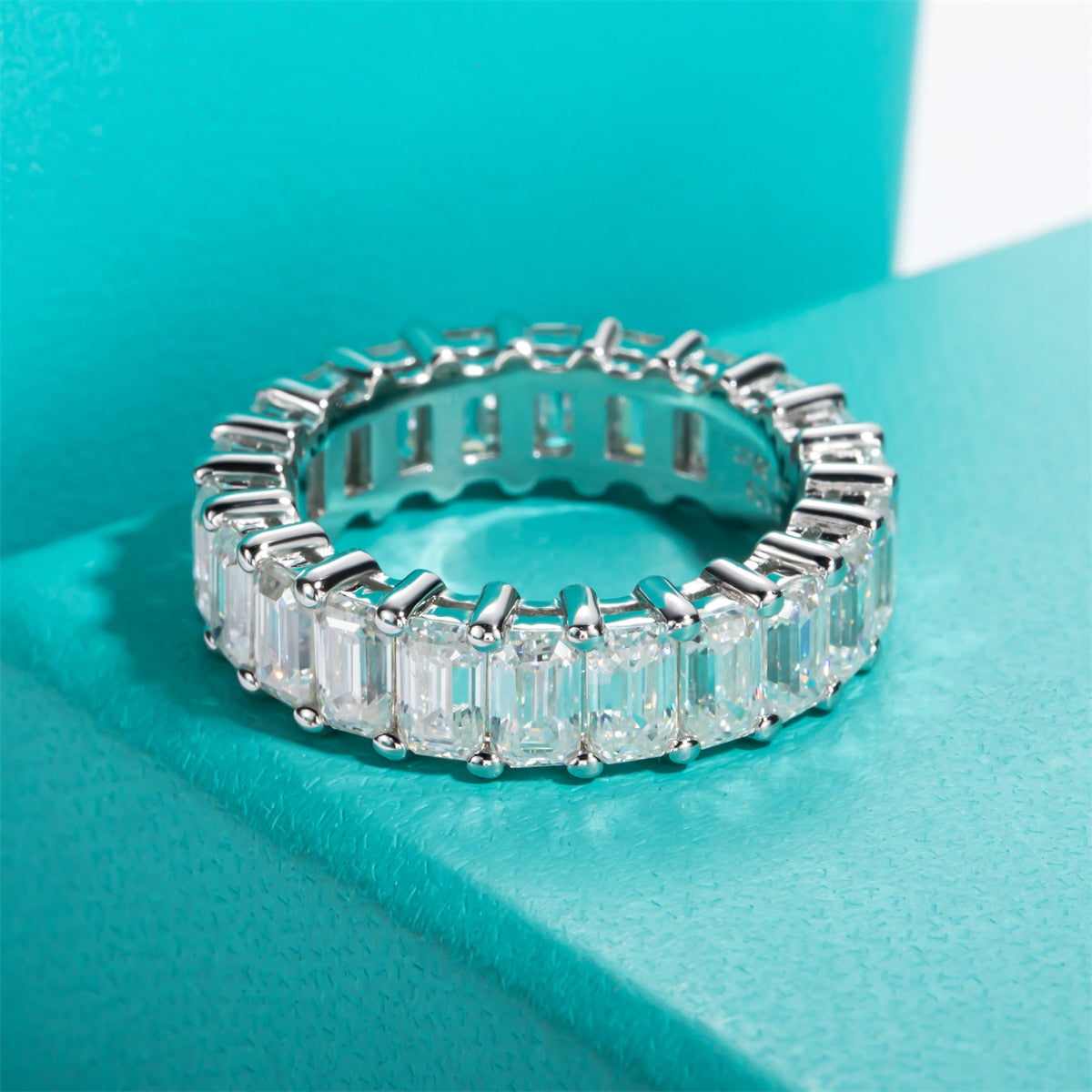 Eternity Ring Moissanite Diamond US