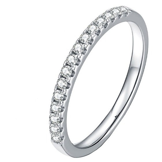 Moissanite Wedding Ring UK Holloway Jewllery UK