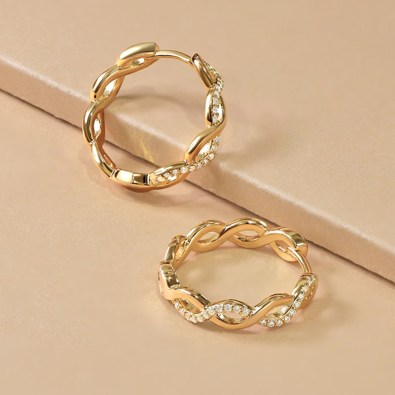 Free Shipping US Moissanite Diamond Earrings
