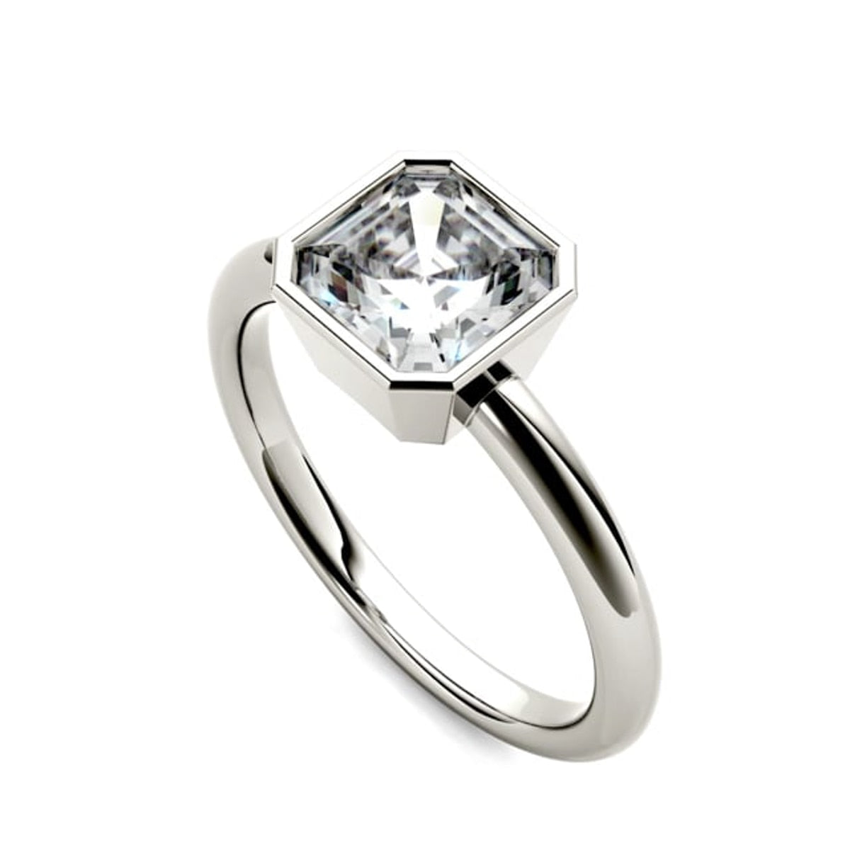 Holloway Jewellery US Moissanite Diamond Ring