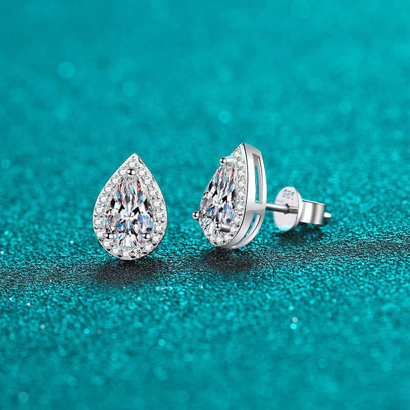 Holloway Jewellery Moissanite Stud Earrings