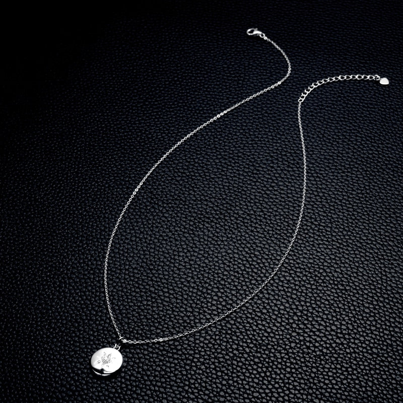 necklace moissanite pendant north star holloway jewellery
