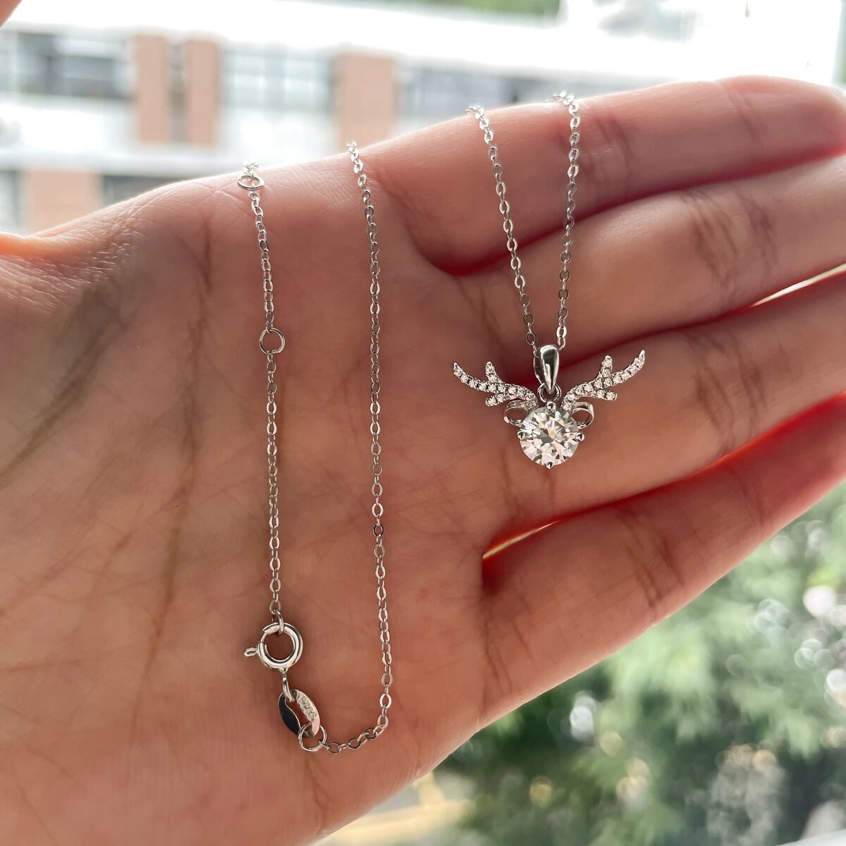 Moissanite Necklace Holloway Jewellery