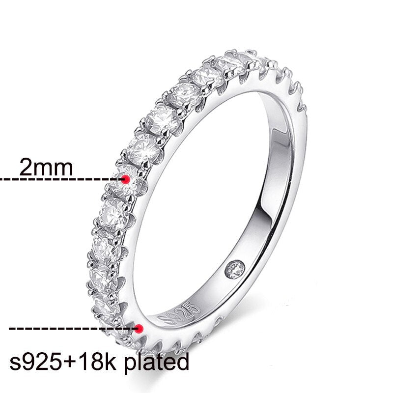 Moissanite Diamond Engagement Ring Set