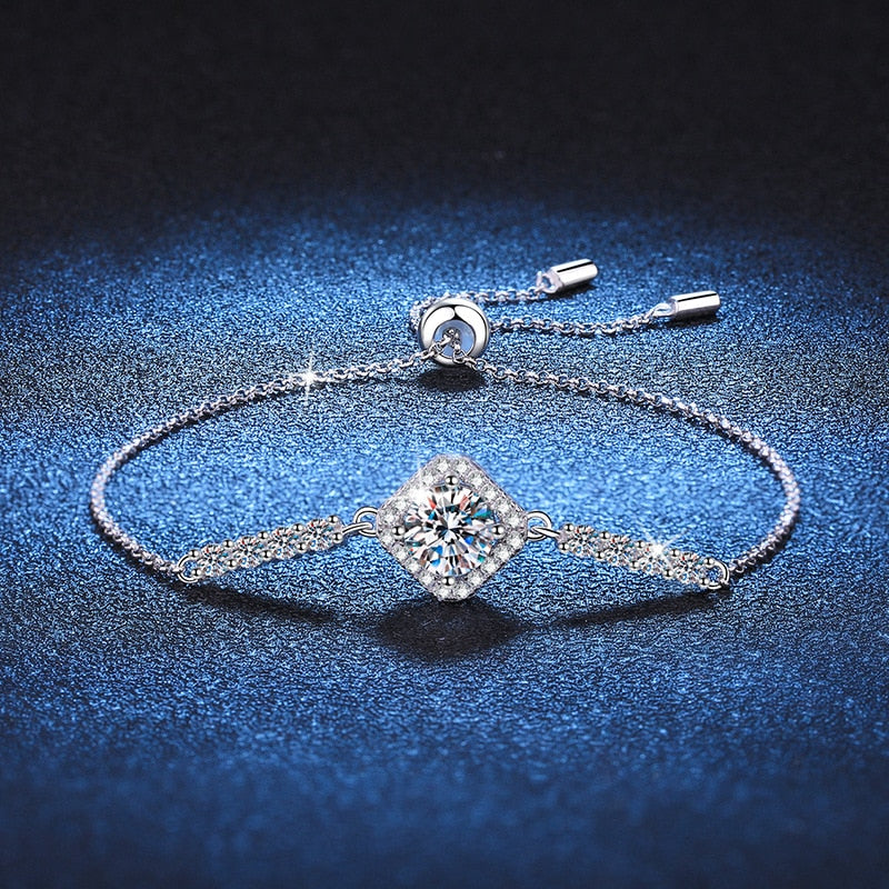 Moissanite Bracelet Holloway Jewellery