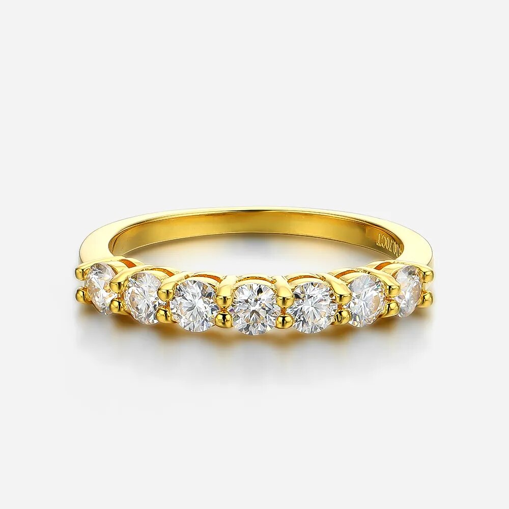 7 stone half eternity ring Holloway Jewellery NZ