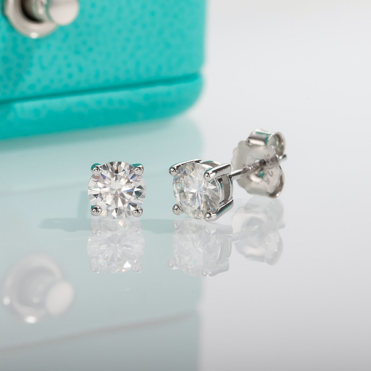Moissanite Diamond Earrings Free Shipping UK