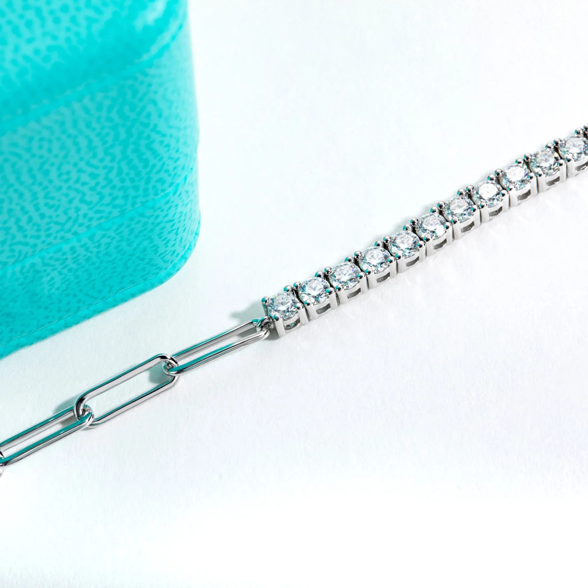 Moissanite Diamond Tennis Bracelet