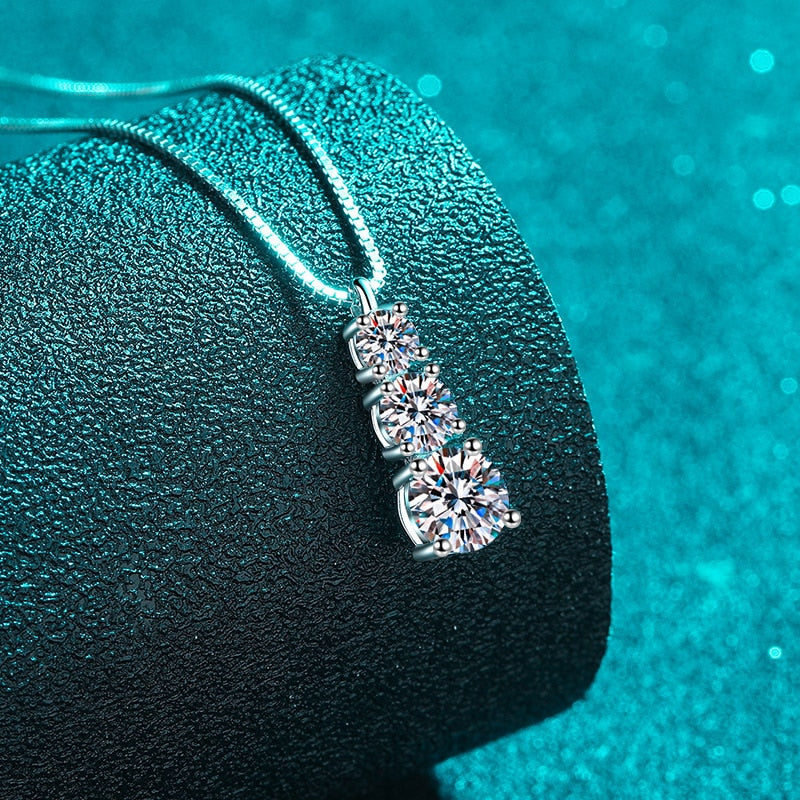 Moissanite Diamond Necklace USA