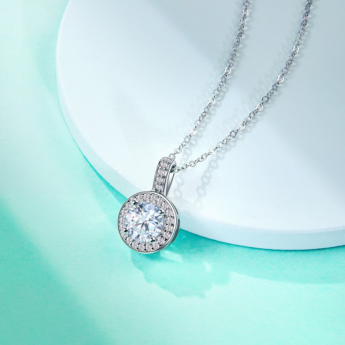 Holloway Jewellery UK Moissanite Diamond Necklace