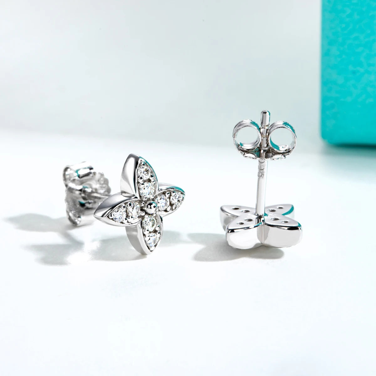 Moissanite Diamond Earrings