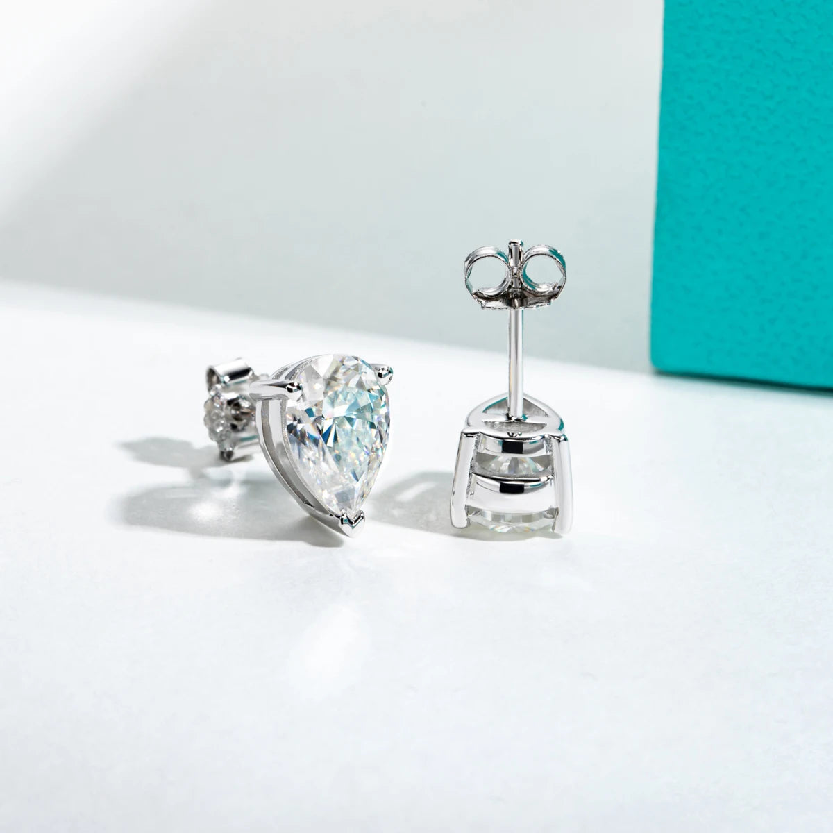 Moissanite Diamond Stud Earrings