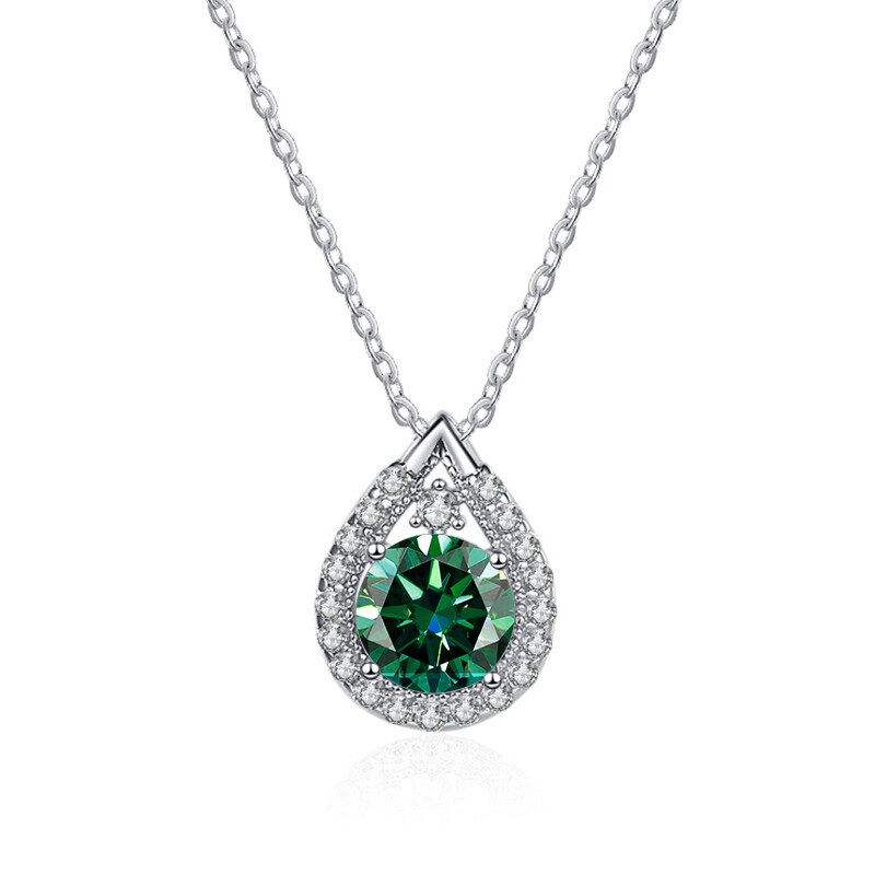 UK Moissanite Diamond Pendant