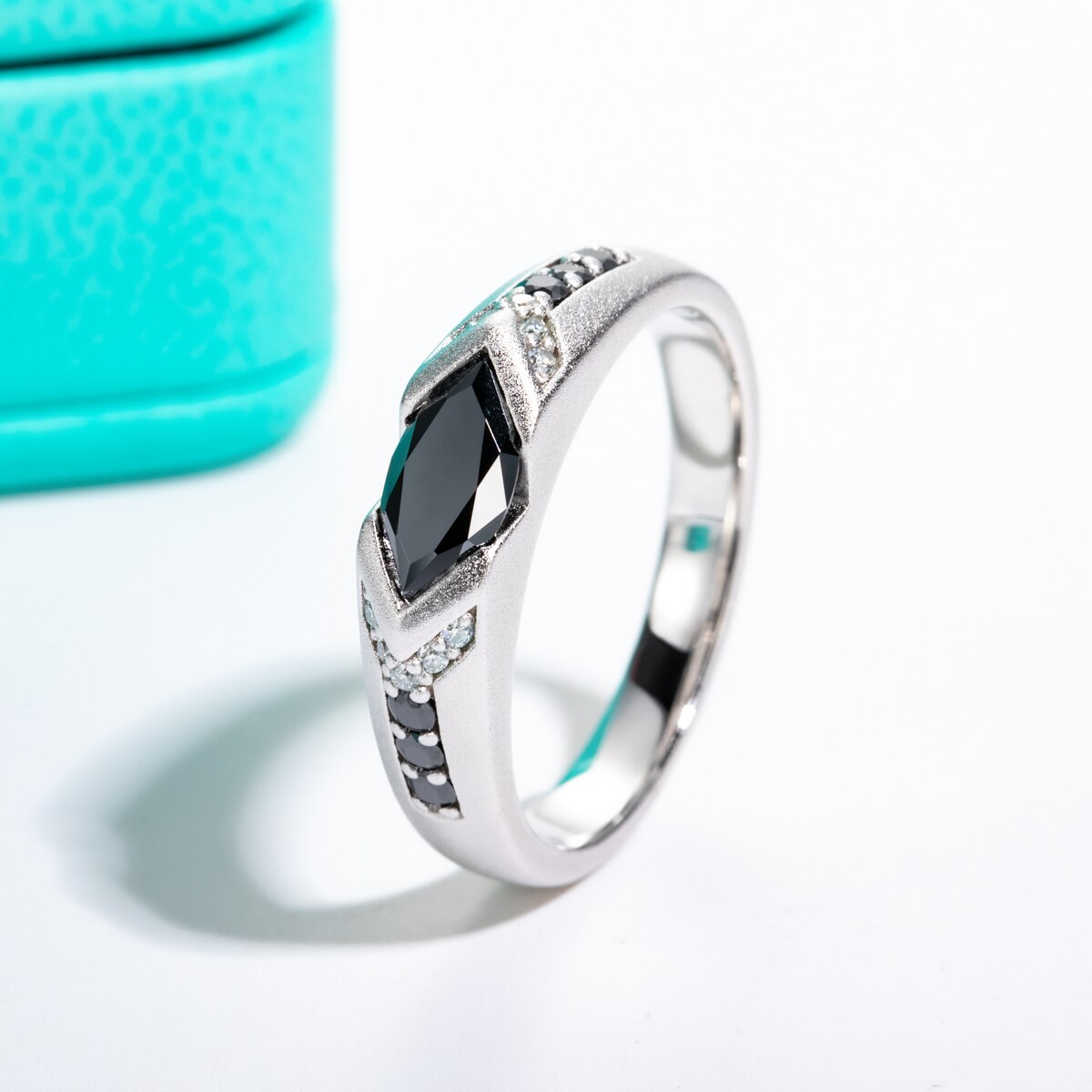 Holloway Jewellery Black Moissanite Diamond Ring Australia