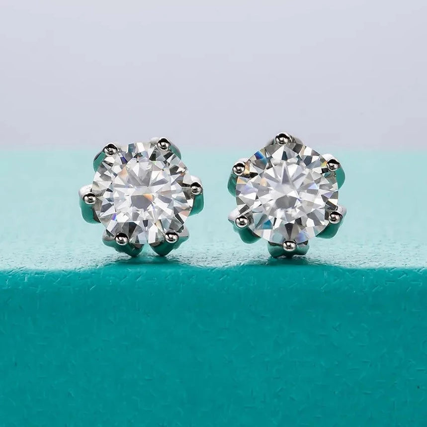 Moissanite Diamond Earrings Holloway Jewellery UK