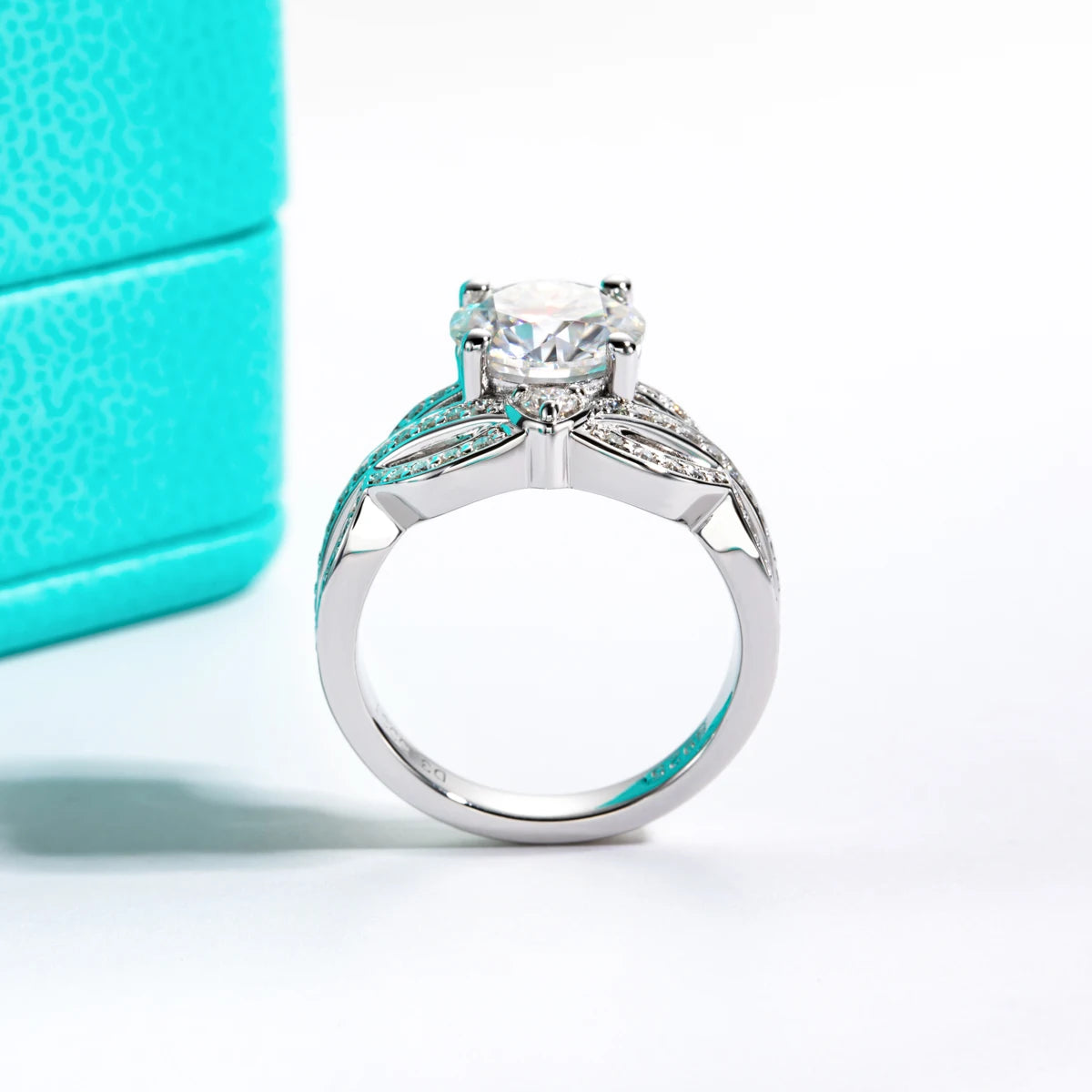 Holloway Jewellery US Moissanite Diamond Ring