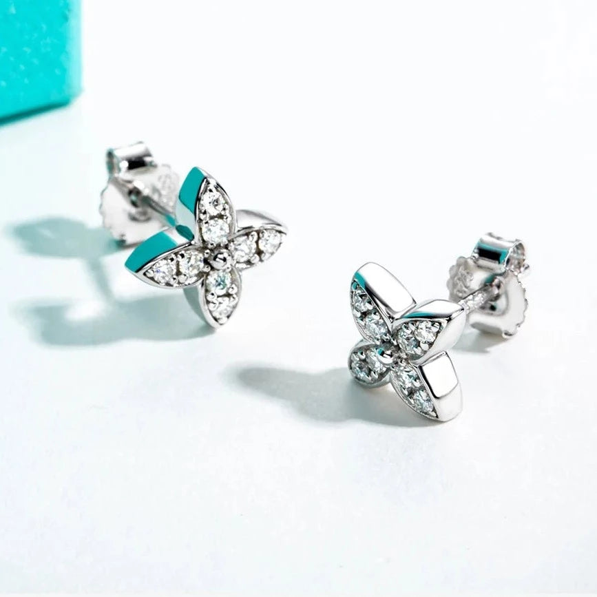 Moissanite Diamond Stud Earrings Free Shipping US