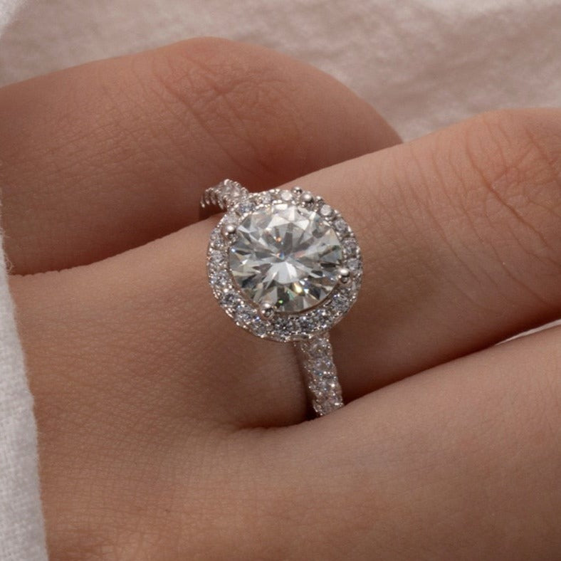 Moissanite Engagement Ring Holloway Jewellery AU