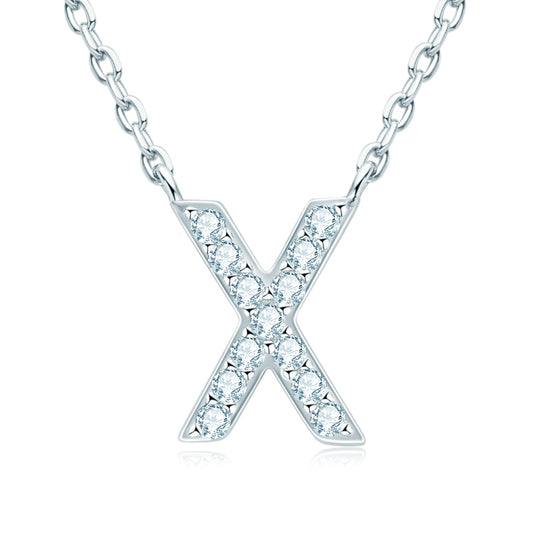 Holloway Jewellery Initial Necklace Moissanite Necklace USA