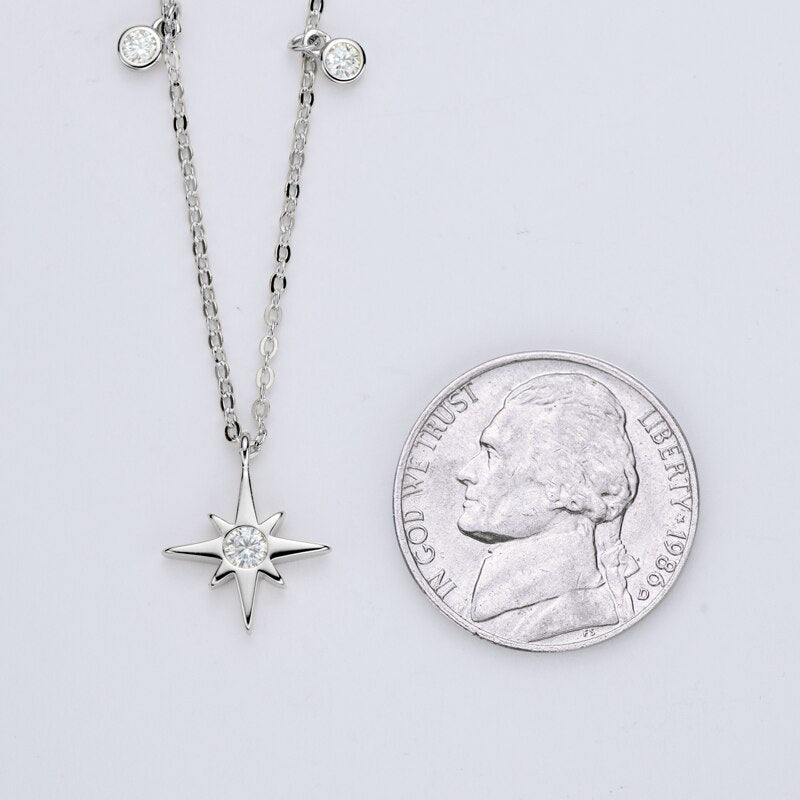 Holloway Jewellery US Moissanite Star Necklace