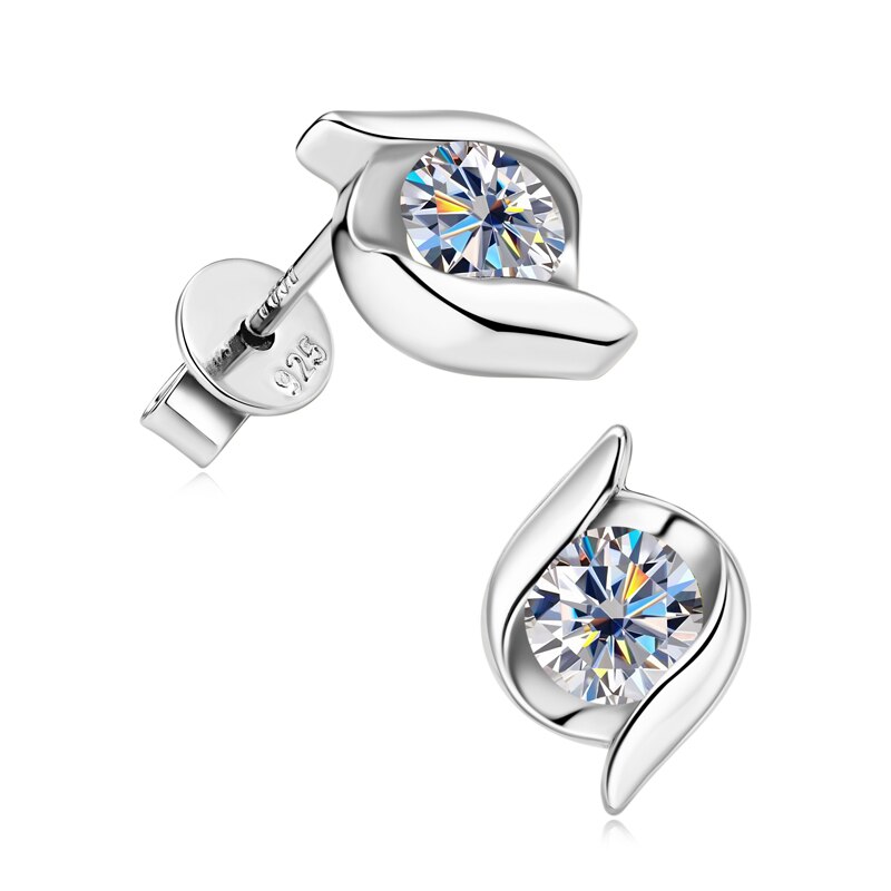 Moissanite Diamond Stud Earrings US