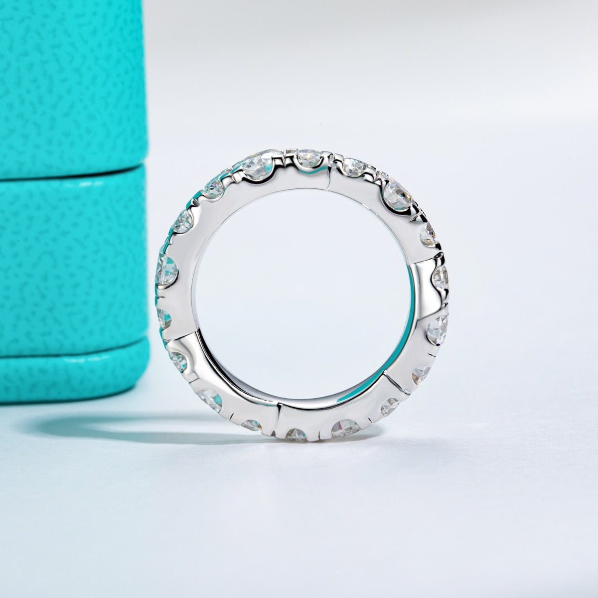 Holloway Jewellery Moissanite Diamond Eternity Ring Canada