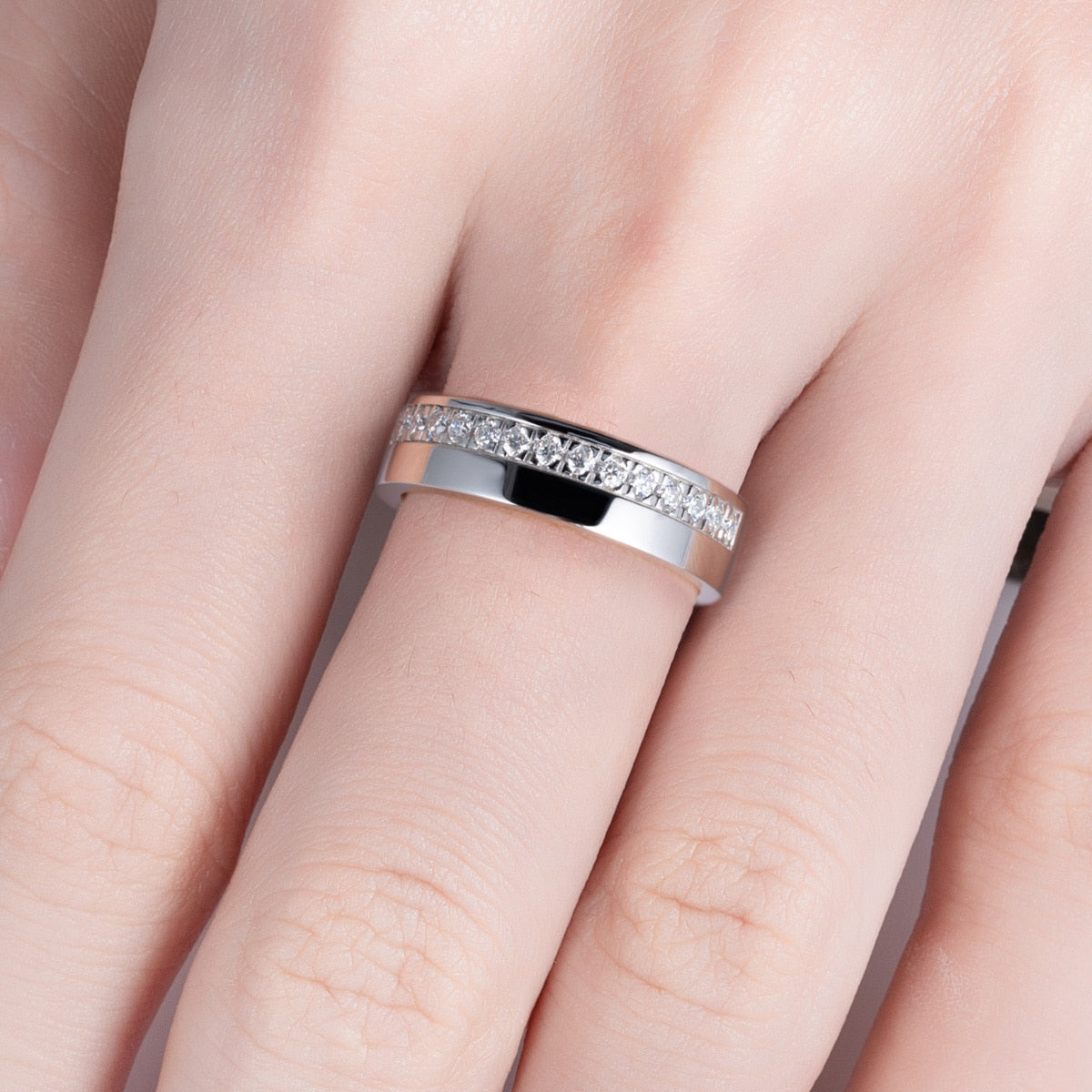 Mens Moissanite Ring Holloway Jewellery 925 Sterling Silver Gold Plated
