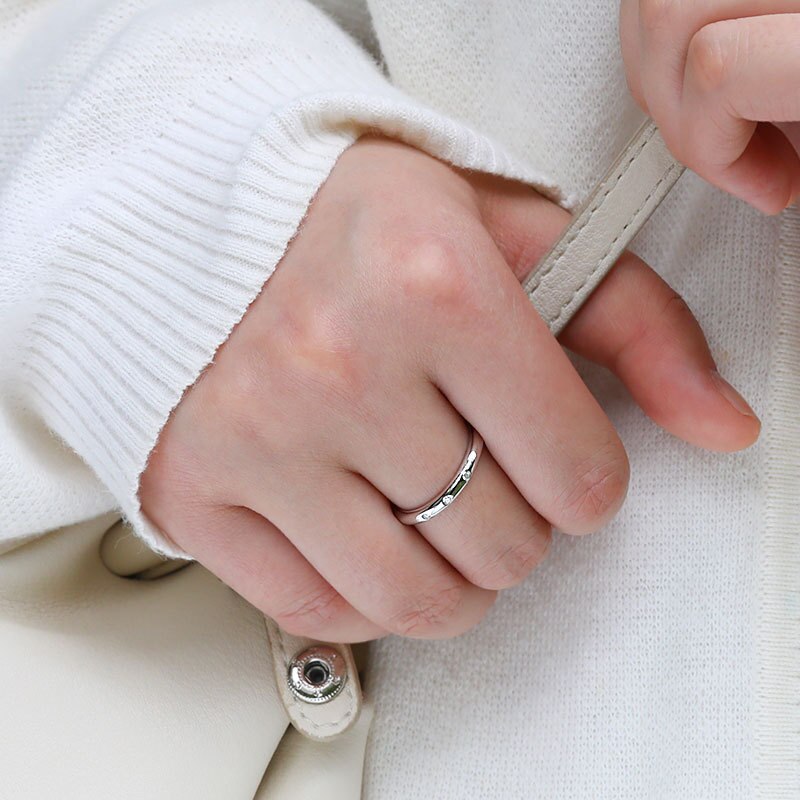 Moissanite Diamond Ring Band Australia